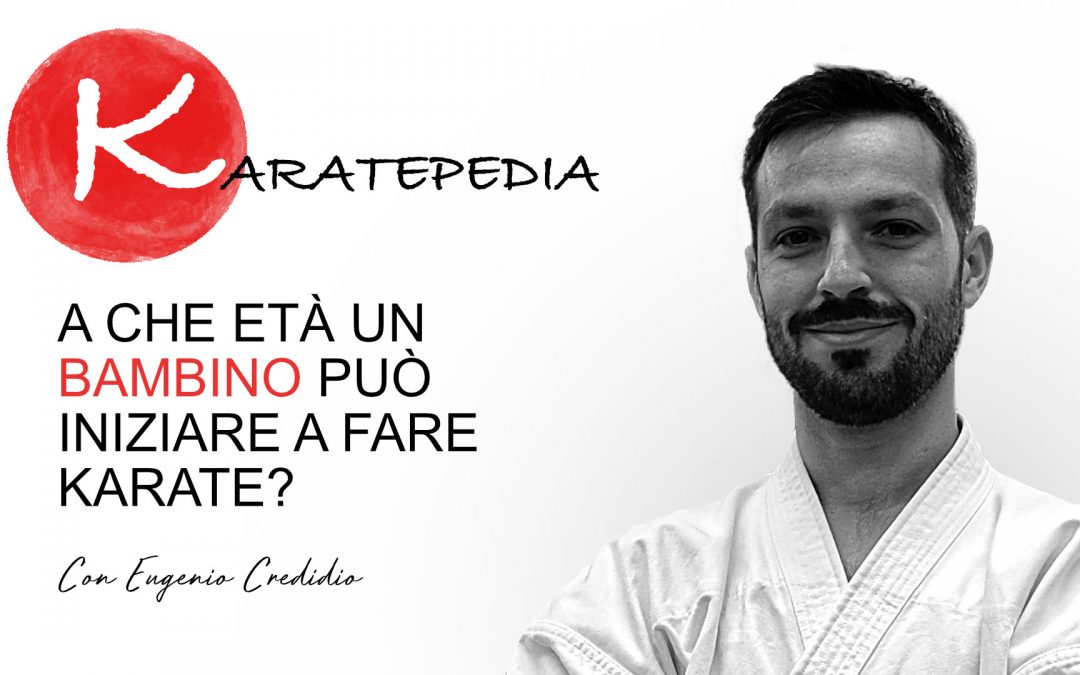 A che età un bambino può iniziare karate?