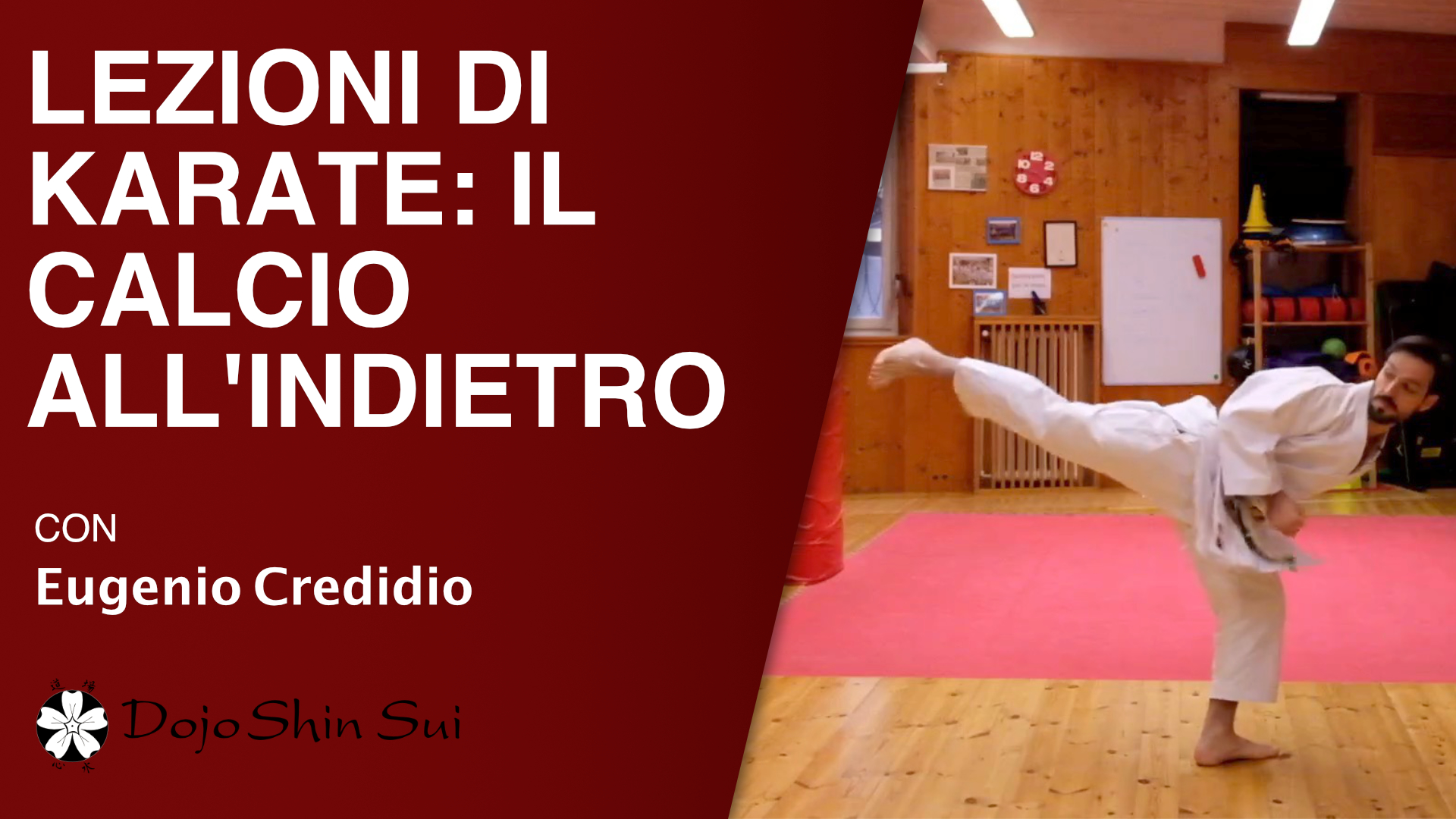 Lezioni di Karate: il calcio all’indietro (ushiro geri)