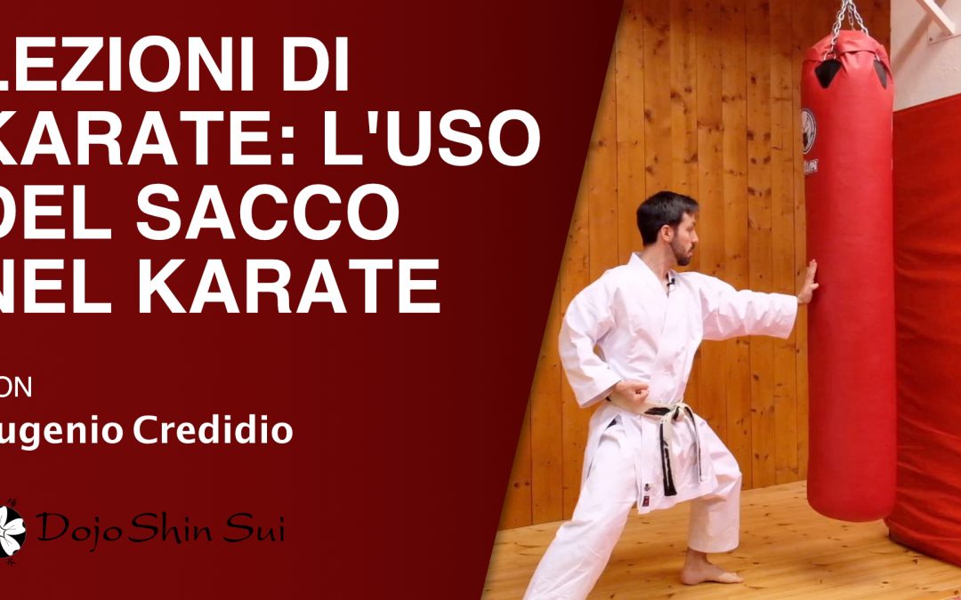 Lezioni di Karate: l’uso del sacco