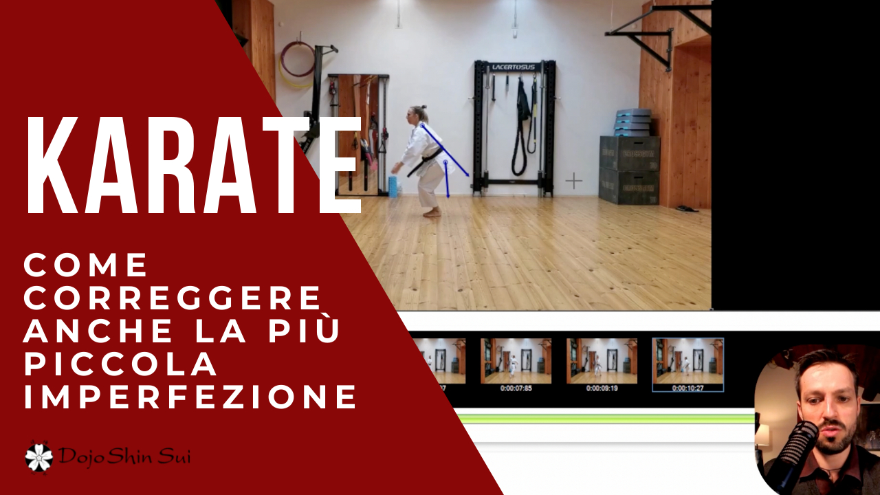 Karate: come correggere anche la più piccola imperfezione (in presenza e online)