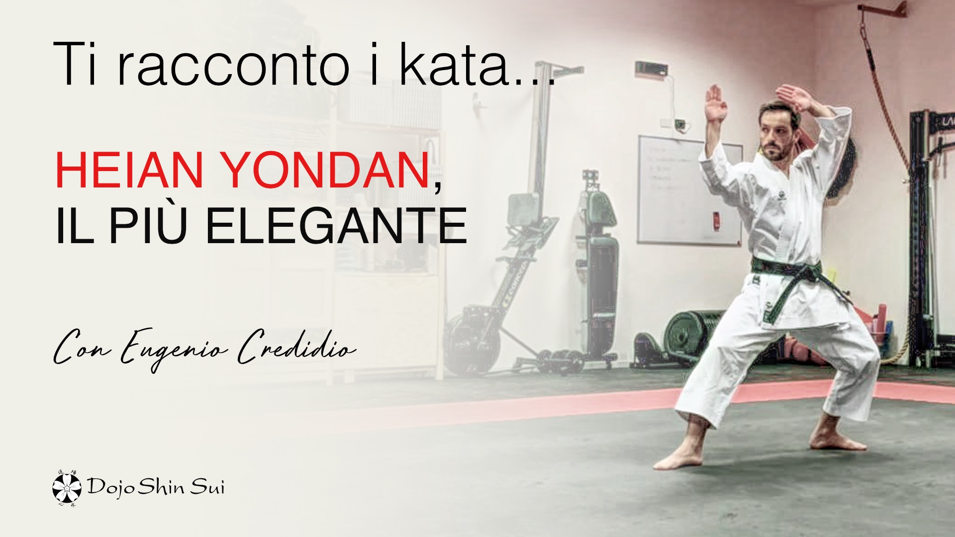 Eugenio Credidio ti racconta Heian Yondan, il più elegante dei kata Heain del karate Shotokan