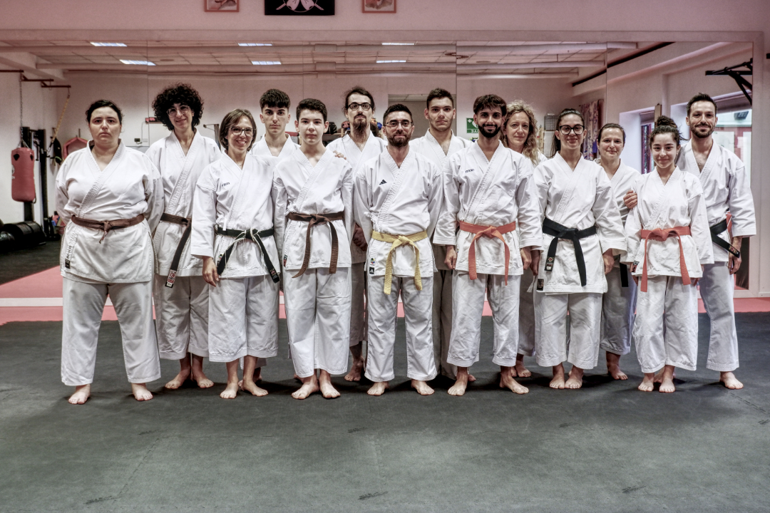 Gruppo karate 2024 dojo shin sui