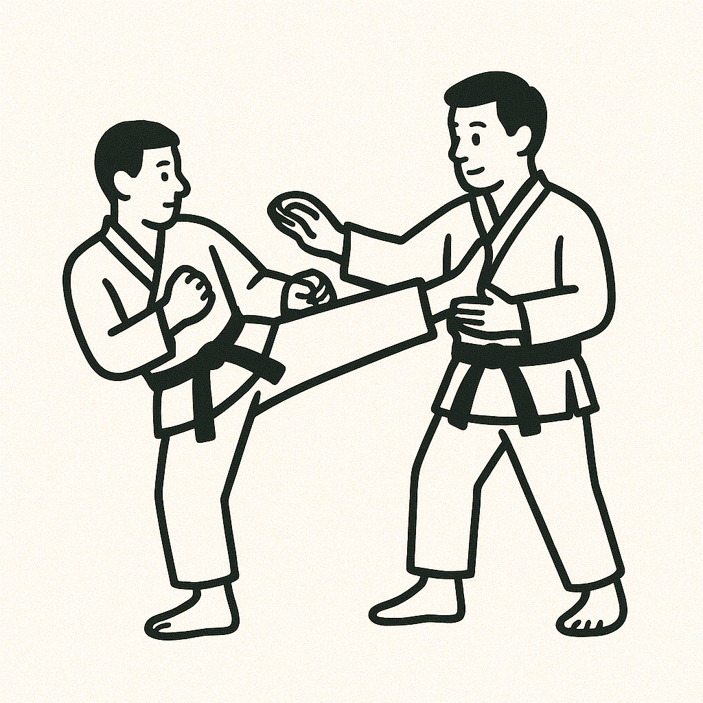Eugenio Credidio nel dojo shin sui di Alessandria
