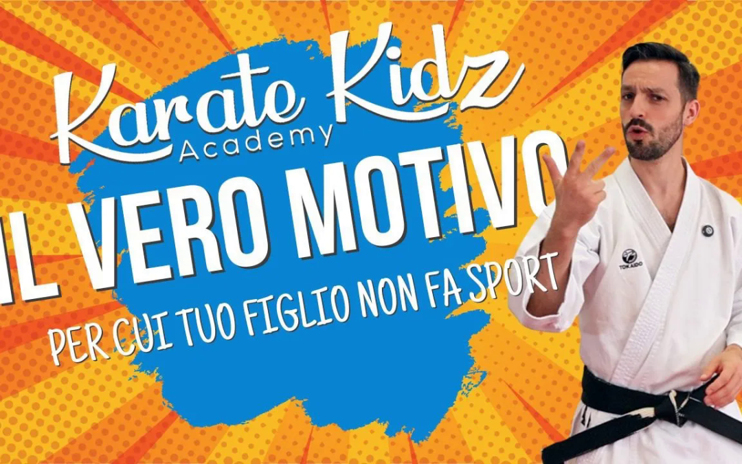 Ecco perché tuo figlio non fa abbastanza attività fisica