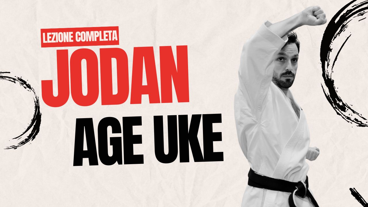 Lezione completa sulla parata alta del karate shotokan jodan age uke